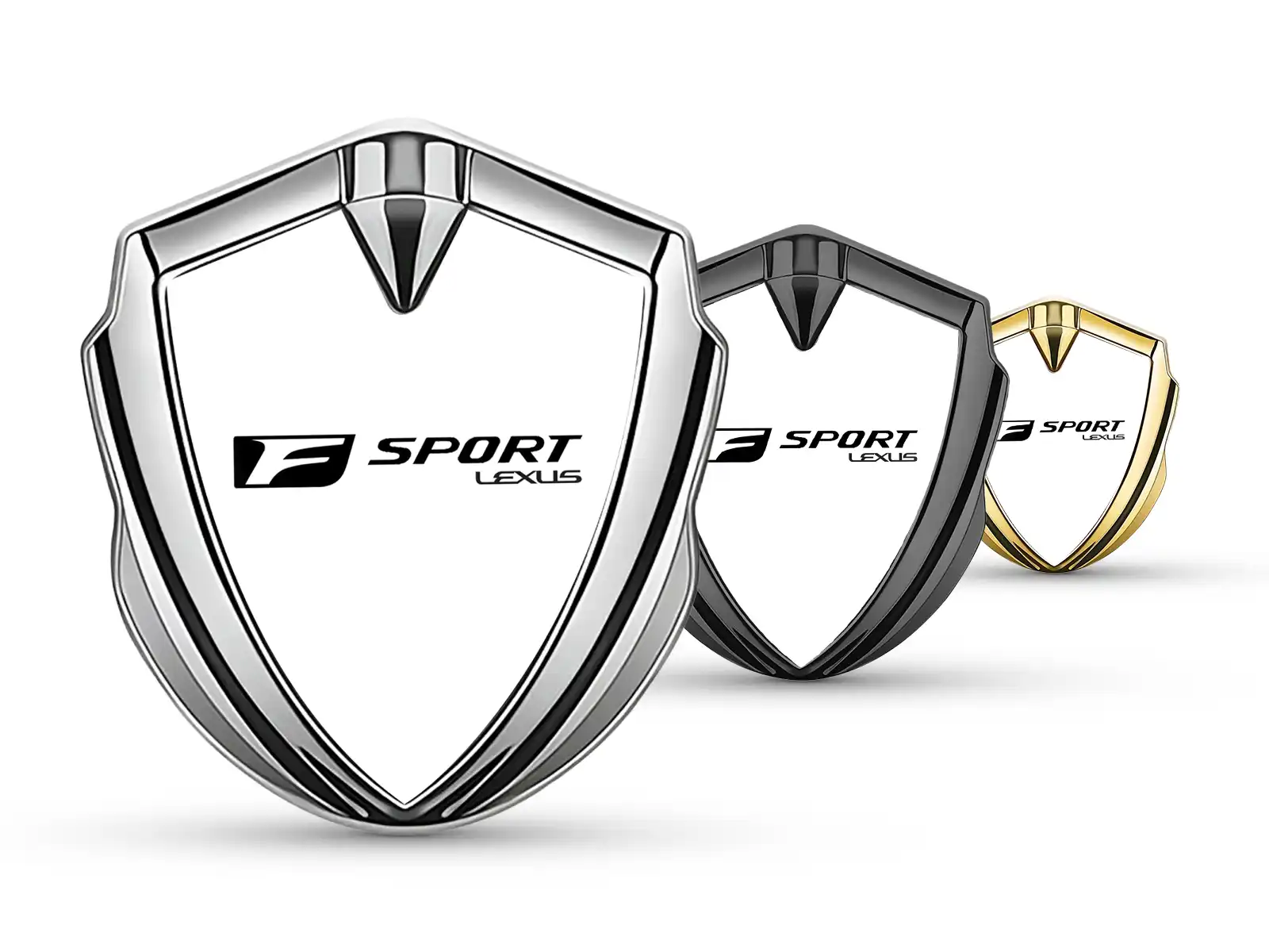 Lexus Emblem Metall Abzeichen Minimaler Look Universell